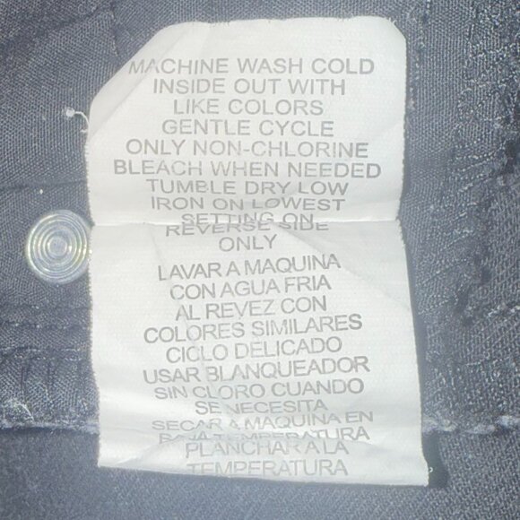 Jolt Black Grey Skinny Distressed Ripped Denim Jeans Women's Pants Size 1 / 25W - Picture 7 of 7